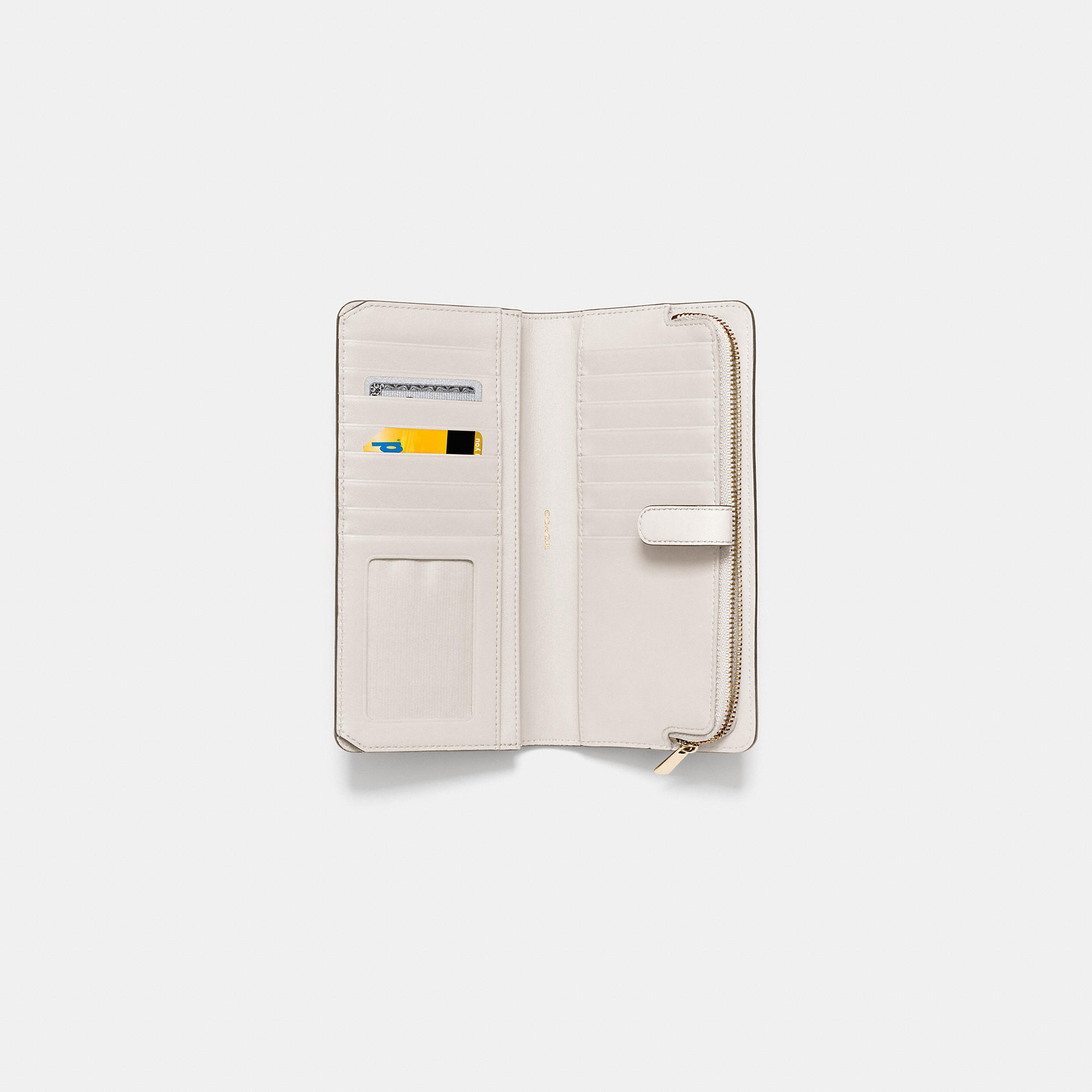 Coach Skinny Wallet In Leather Clearance Price